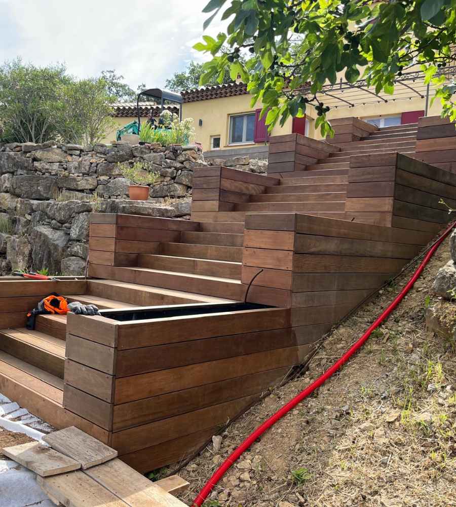 Création jardin Carnoules-7